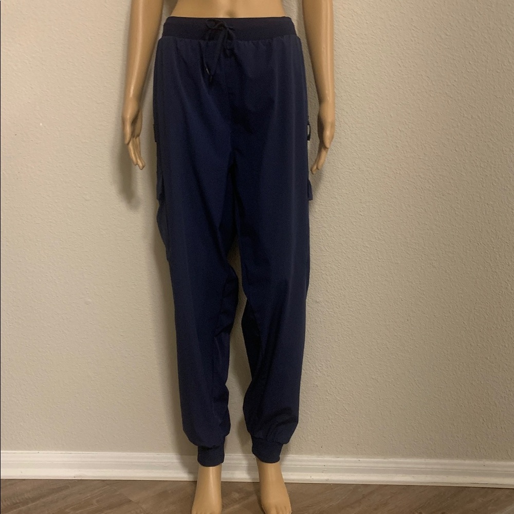 Navy Blue Jogger Pants